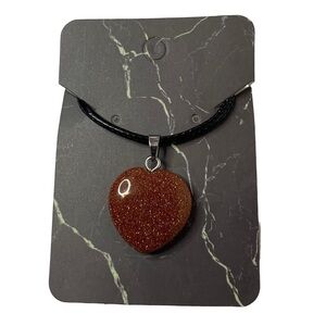 Crystal heart necklace